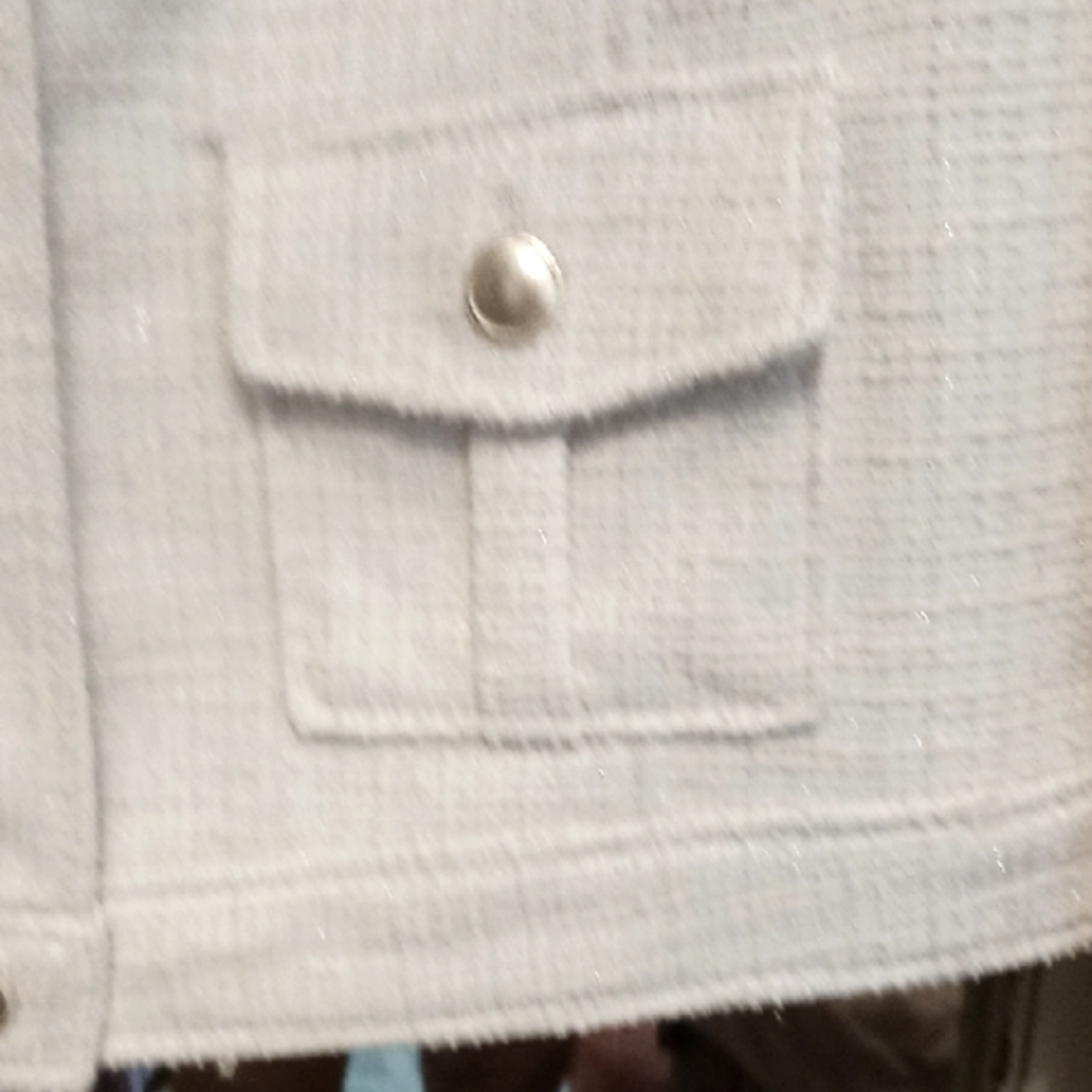STUNNING! ⚜️Jaclyn Smith ⚜️White Blazer Classic Structured Design XL Gorgeous! - Picture 6 of 16